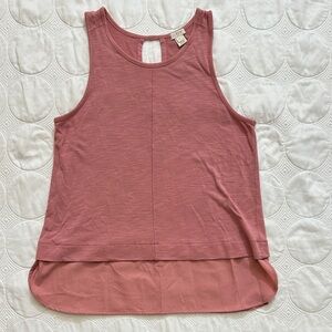 J. Crew Dusty Rose Tank Top